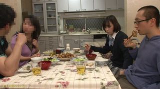 GDTM-044 Part 6 - Sister seduces Brother at lunch, while parents are sitting opposite to them